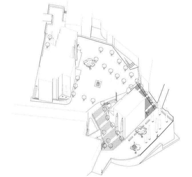 Plaza de Santa María - Plaza de Santa María. Plano