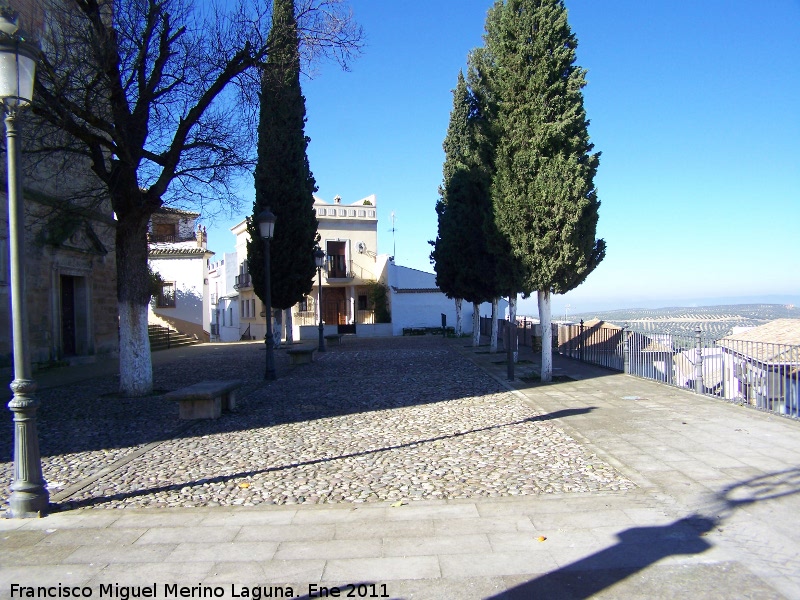 Plaza de Santa María - Plaza de Santa María. Parte baja de la plaza