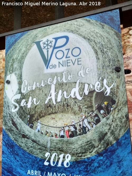 Convento de San Andrés - Convento de San Andrés. Cartel