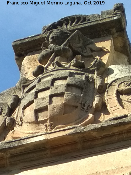 Casa de la Calle Luna y Sol nº 16 - Casa de la Calle Luna y Sol nº 16. Escudo