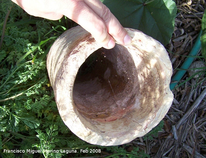 Cortijo de Martín Lechuga - Cortijo de Martín Lechuga. Tubería cerámica