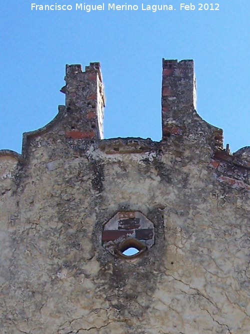 Capilla-Escuela de Los Charcones - Capilla-Escuela de Los Charcones. Espadaña