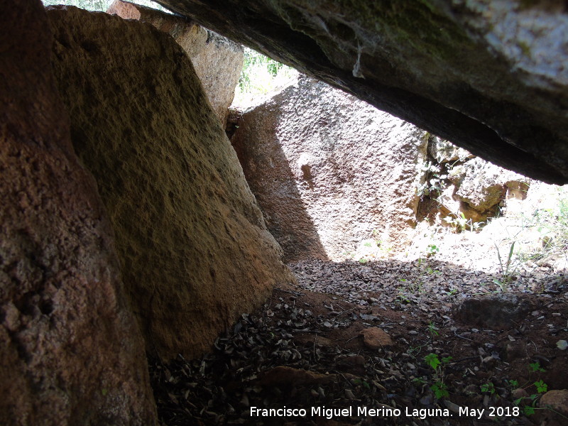 Dolmen de las Protuberancias - Dolmen de las Protuberancias. Cámara
