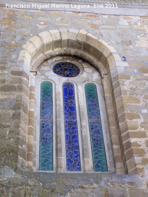 Iglesia de Santa María - Iglesia de Santa María. Vidriera