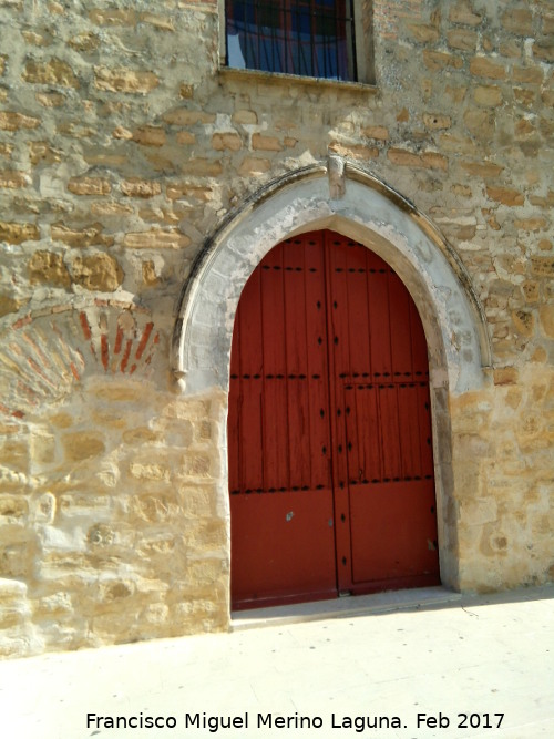 Iglesia de Santa María - Iglesia de Santa María. Puerta de los pies del templo