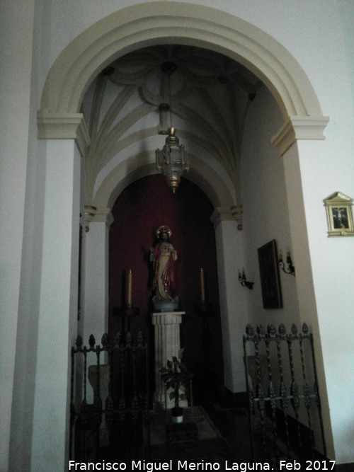 Iglesia de Santa María - Iglesia de Santa María. Capilla lateral