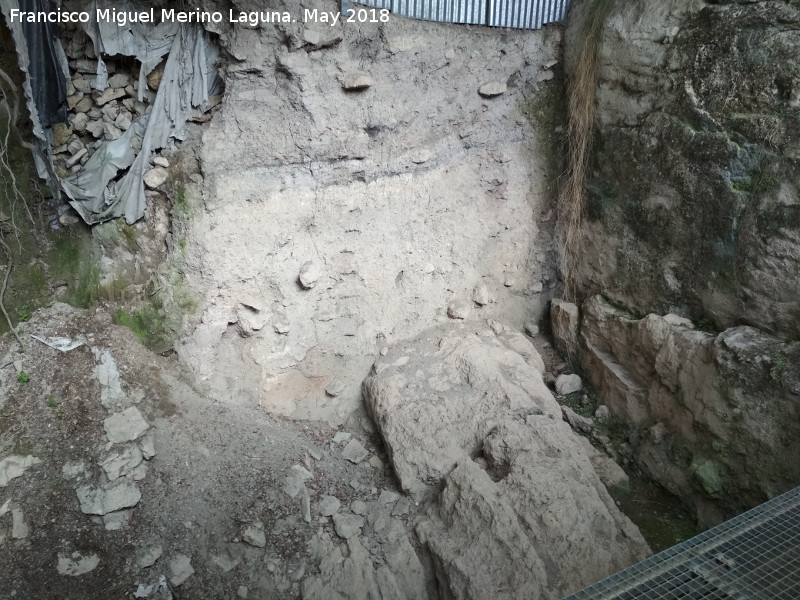 Poblado prehistórico de los Castillejos - Poblado prehistórico de los Castillejos. Estratigrafía