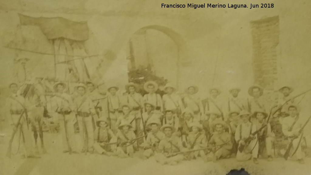 Guerra de Cuba - Guerra de Cuba. Soldados en la Campaña de Cuba 1897. Exposición Palacio Villardompardo - Jaén