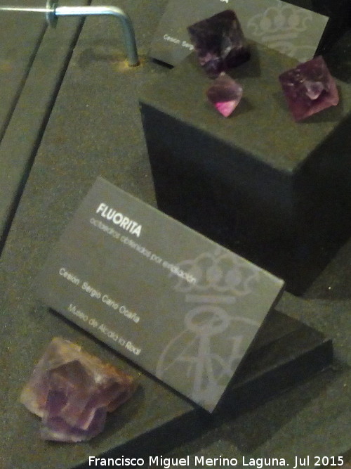 Fluorita - Fluorita. Museo de la Ciudad - Alcalá la Real