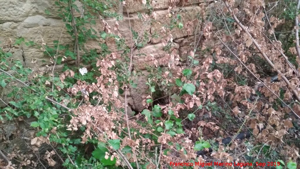 El Molinillo - El Molinillo. Salida de aguas sin el grabado del niño
