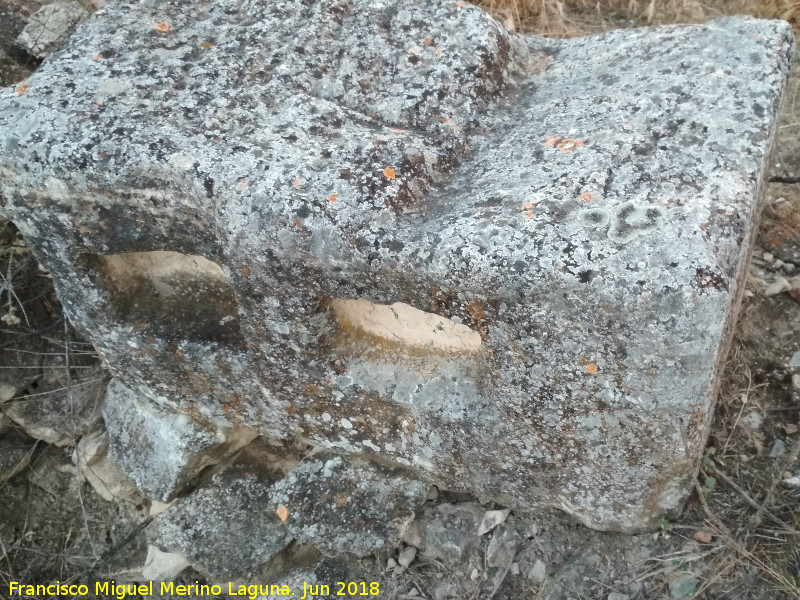 Yacimiento romano de Torrealcázar - Yacimiento romano de Torrealcázar. Prensa romana