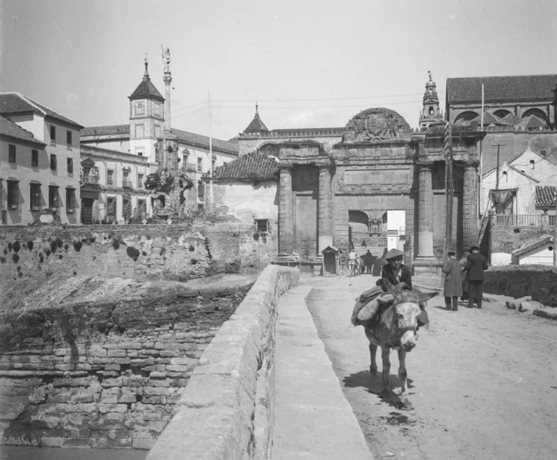 Puerta del Puente - Puerta del Puente. Foto antigua