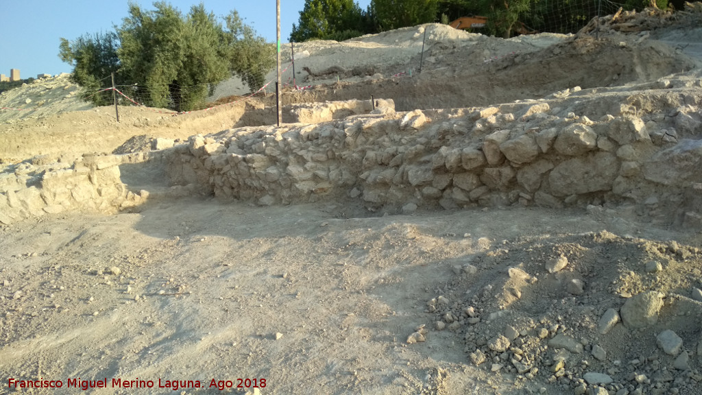 Villae romana de la Cañada del Parral - Villae romana de la Cañada del Parral. Muros