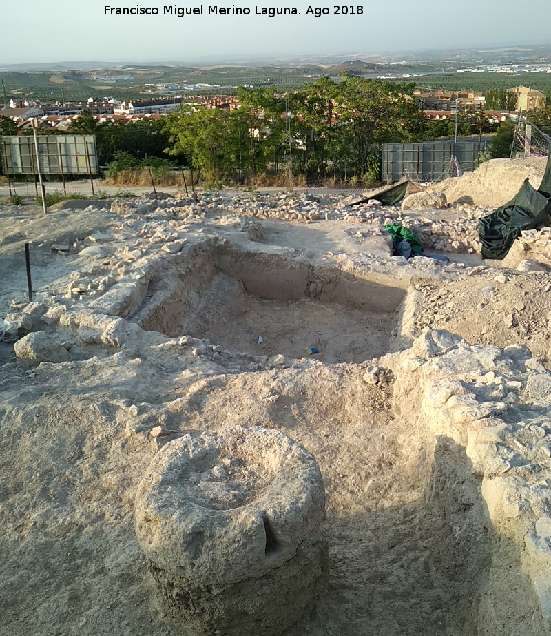 Villae romana de la Cañada del Parral - Villae romana de la Cañada del Parral. Molino y estanque
