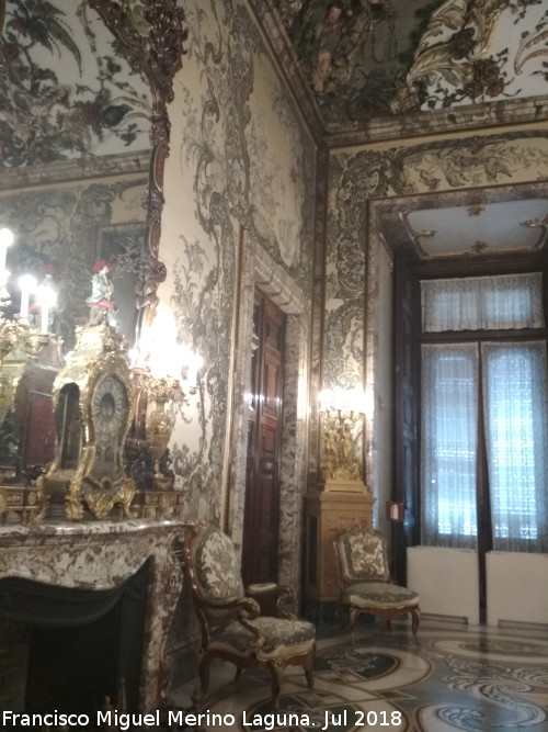 Palacio Real. Salón de Gasparini - Palacio Real. Salón de Gasparini. 