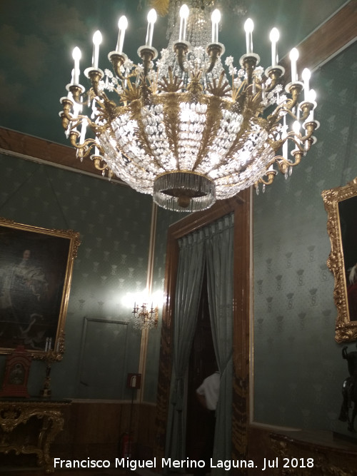 Palacio Real. Tranvía de Carlos III - Palacio Real. Tranvía de Carlos III. Lámpara