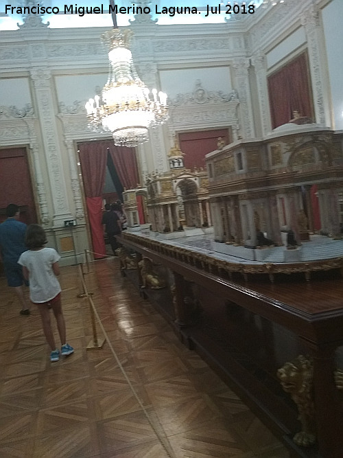 Palacio Real. Salón de la Banda - Palacio Real. Salón de la Banda. 