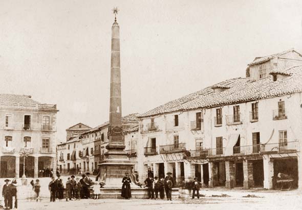 Paseo de la Constitución - Paseo de la Constitución. Foto antigua