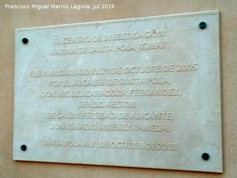 Antiguo Cuartel de Carabineros - Antiguo Cuartel de Carabineros. Placa