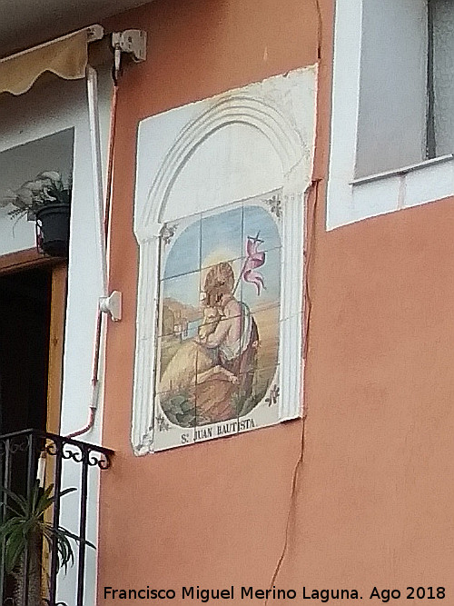 Hornacina de San Juan Bautista - Hornacina de San Juan Bautista. 