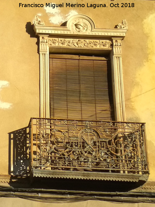 Casa de la Calle Madrid nº 11 - Casa de la Calle Madrid nº 11. Balcón