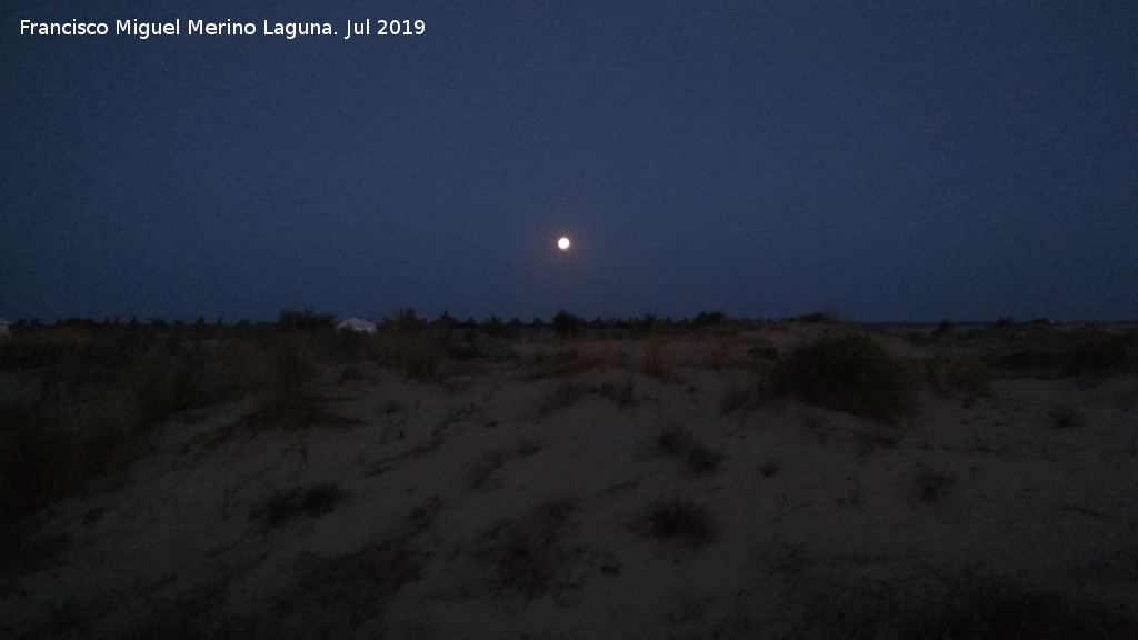 Luna - Luna. Playa de Carabassí - Santa Pola