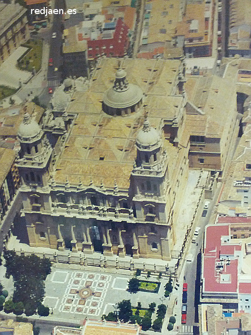 Catedral de Jaén. Tejados - Catedral de Jaén. Tejados. 