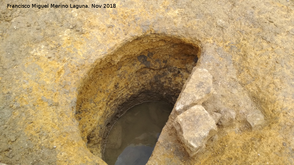 Excavación arqueológica de Simago - Excavación arqueológica de Simago. Silo