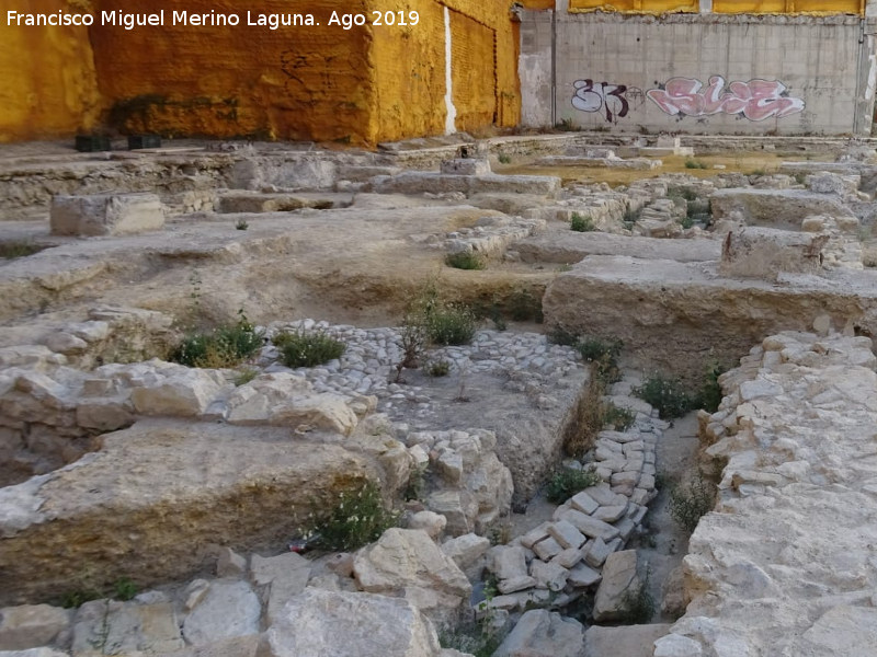 Excavacin arqueolgica de Simago - Excavacin arqueolgica de Simago. Muros de un posible molino del siglo XIX