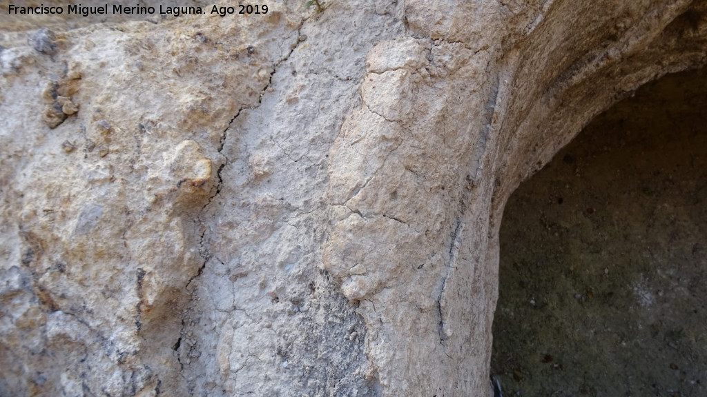 Excavación arqueológica de Simago - Excavación arqueológica de Simago. Detalle de un horno almohade