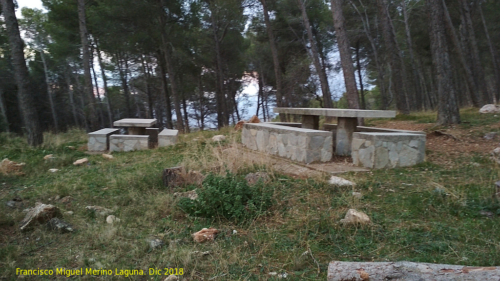 Área recreativa Caño Quebrado - Área recreativa Caño Quebrado. Mesas