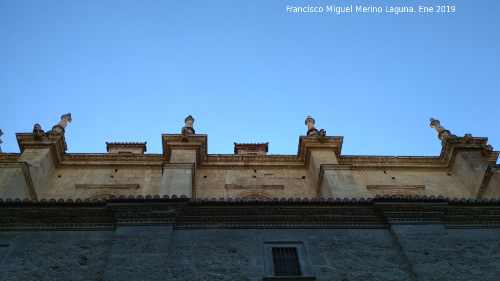 Monasterio de San Jerónimo. Iglesia - Monasterio de San Jerónimo. Iglesia. Pináculos y gárgolas