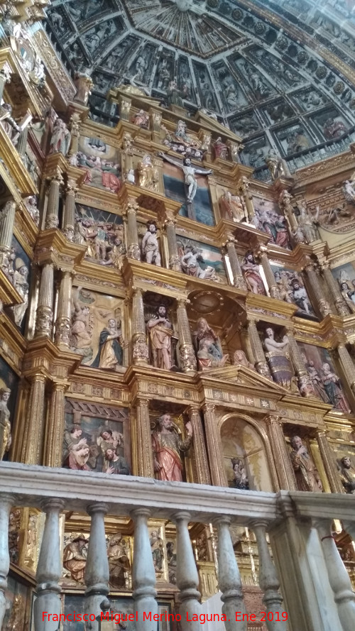Monasterio de San Jerónimo. Iglesia - Monasterio de San Jerónimo. Iglesia. Retablo