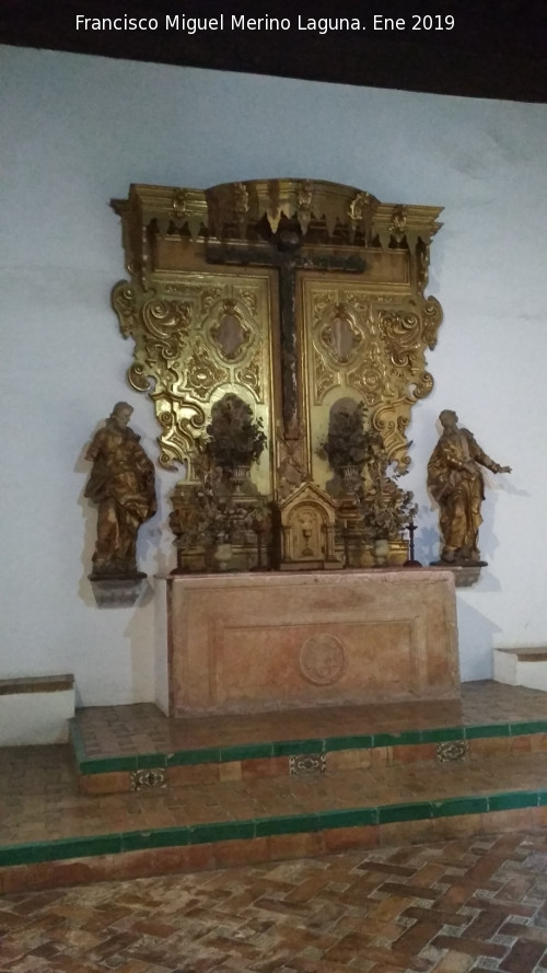Monasterio de San Jerónimo. Sala Profundis - Monasterio de San Jerónimo. Sala Profundis. Cruz y Sagrario