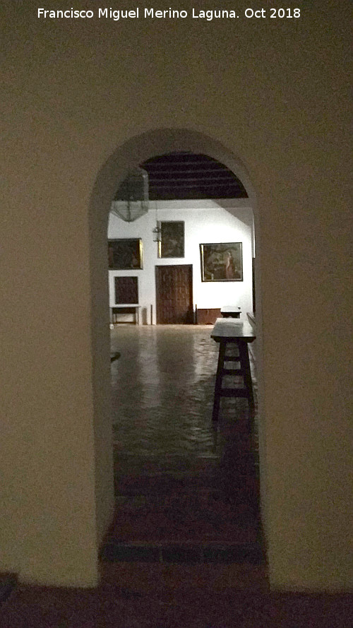 Monasterio de San Jerónimo. Receptorio - Monasterio de San Jerónimo. Receptorio. Desde la Sala Profundis