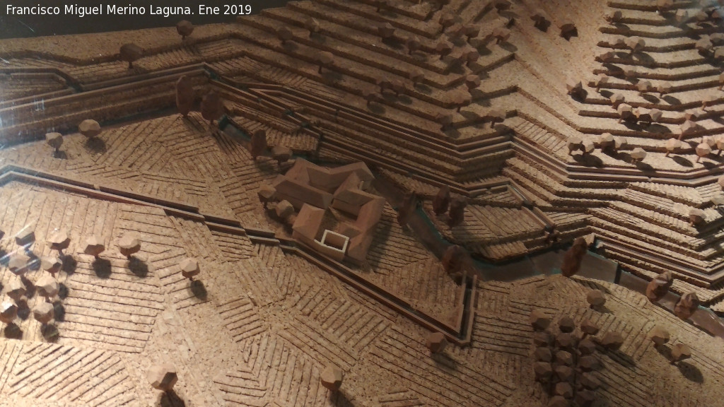 Cortijo lJesús del Valle - Cortijo lJesús del Valle. Maqueta. Palacio Dar Al-Horra - Granada