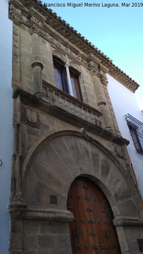 Casa Plateresca de la Calle Gradas nº 10 - Casa Plateresca de la Calle Gradas nº 10. Portada