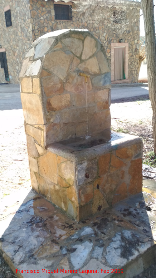 Fuente de la Iglesia de Cañada Morales - Fuente de la Iglesia de Cañada Morales. 