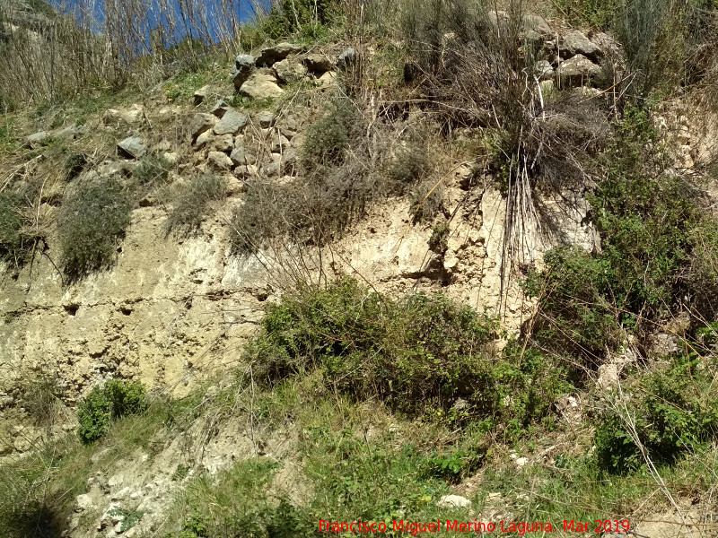 Muralla de Tíscar - Muralla de Tíscar. Tapial del tercer anillo