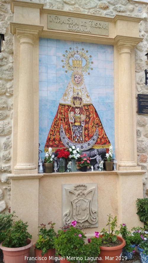 Monumento a la Virgen de Tíscar - Monumento a la Virgen de Tíscar. 