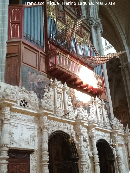 Catedral del Salvador. Trascoro - Catedral del Salvador. Trascoro. rgano