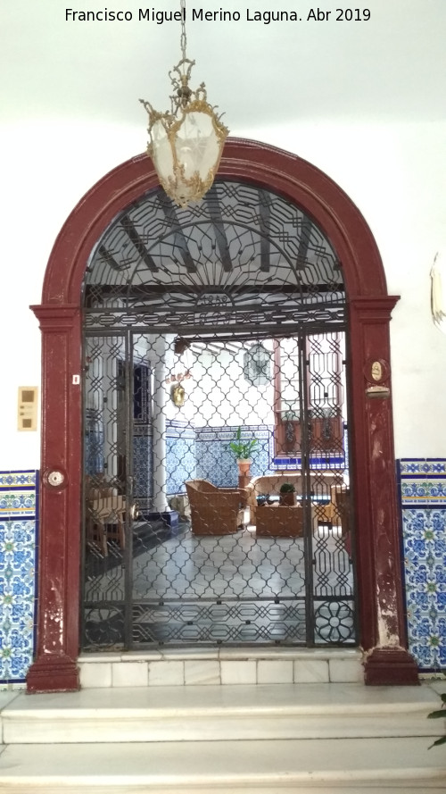 Casa de la Calle Real nº 49 - Casa de la Calle Real nº 49. Zaguán