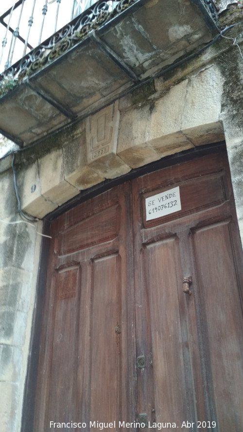 Casa de la Cuesta del Losal nº 9 - Casa de la Cuesta del Losal nº 9. Puerta