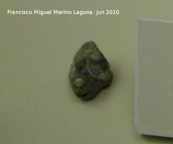 Castellones de Ceal - Castellones de Ceal. Amuleto siglos VII - VI a.C. Museo Provincial