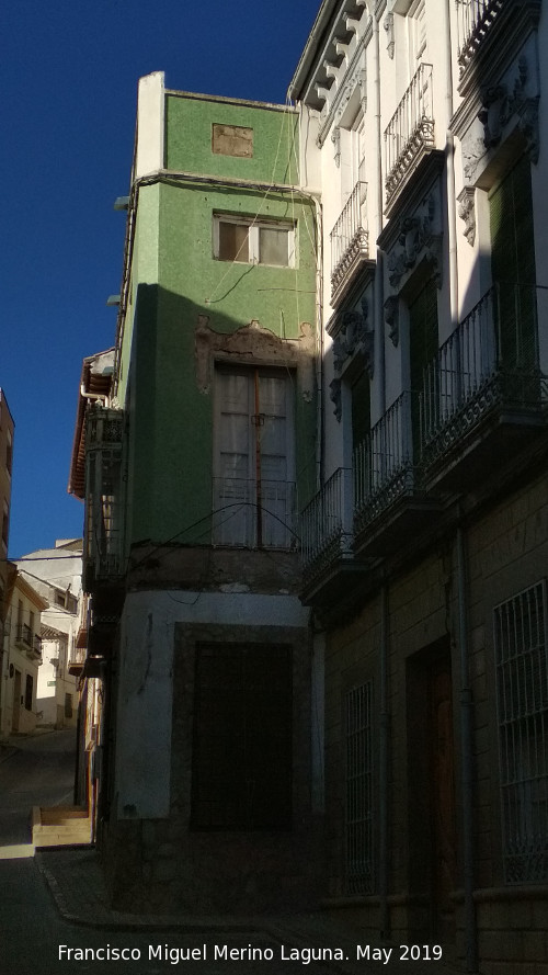 Casa de la Calle Cárcel de Alomartes nº 6 - Casa de la Calle Cárcel de Alomartes nº 6. Esquina