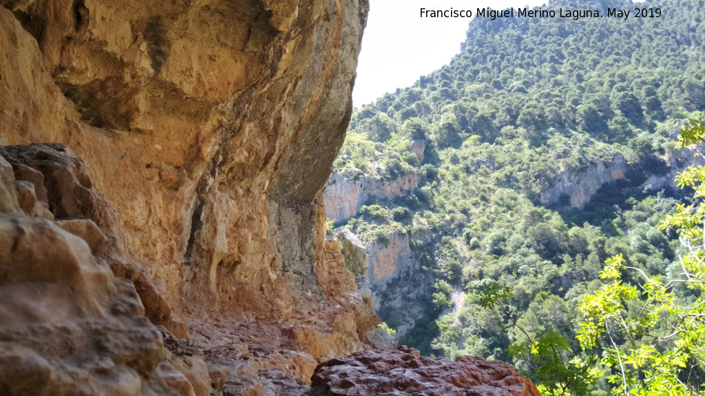 Abrigo del Peñón del Púlpito - Abrigo del Peñón del Púlpito. 