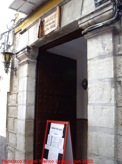 Tasca La Manchega - Tasca La Manchega. Calle Bernardo López nº 8