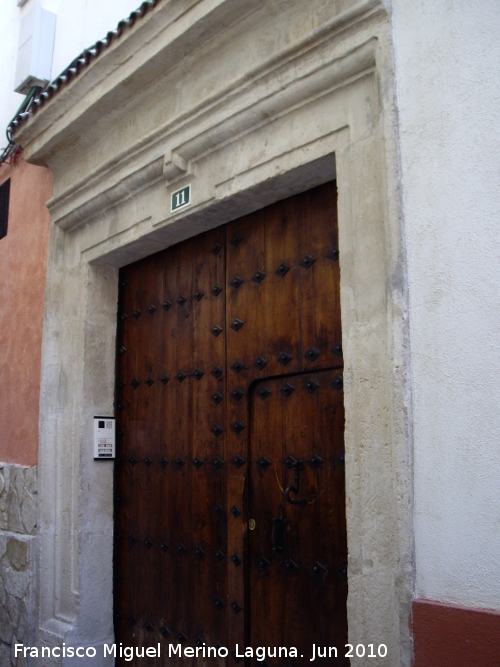 Casa de la Calle Bernardo López nº 11 - Casa de la Calle Bernardo López nº 11. 