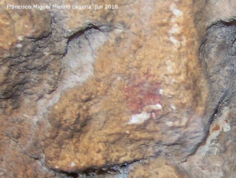 Pinturas rupestres de la Cueva de los Soles de la Pared Exterior - Pinturas rupestres de la Cueva de los Soles de la Pared Exterior. Punto