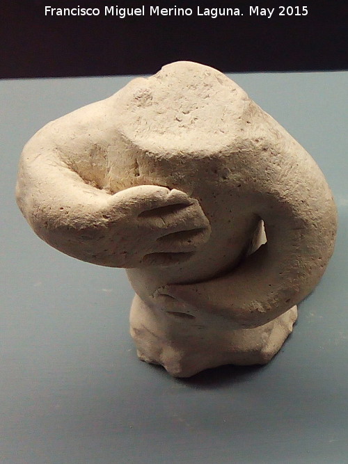 Calle Baos de la Audiencia - Calle Baos de la Audiencia. Figura antropomorfa siglos XII - XIII. Museo Provincial de Jan